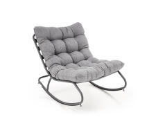 Кресло-качалка HALMAR GATTO серый