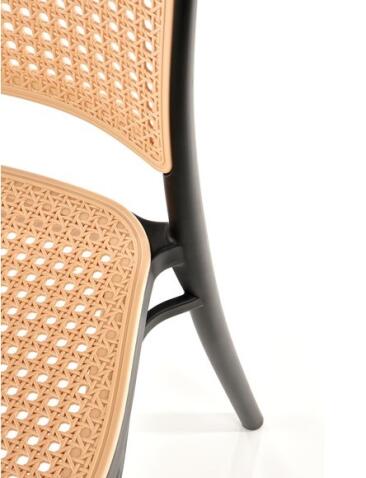 Стул HALMAR K483 натуральный/черный