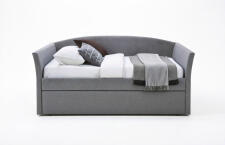 Кровать HALMAR SANNA серый, 90/200