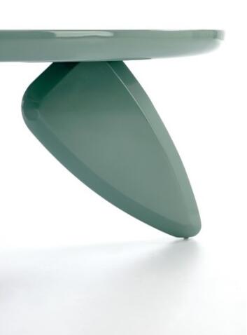 Стол журнальный HALMAR SORAYA 2 светло-голубой