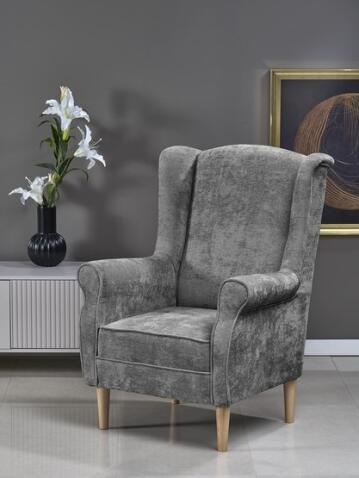 Кресло HALMAR HERMES серый