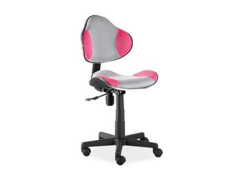 Кресло компьютерное SIGNAL Q-G2 розовый/серый