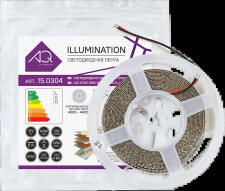 Лента светодиодная 2835, 120 LED/м, 12V, 9,6W/м, 8 мм, IP20, нейтральный белый, AQ