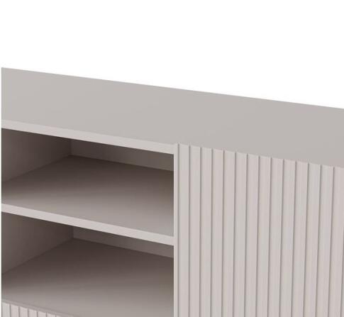 Комод HALMAR PAXOS KM-1 кашемир/черный