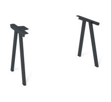 Основание для стола Sheffilton SHT-TU92 антрацит