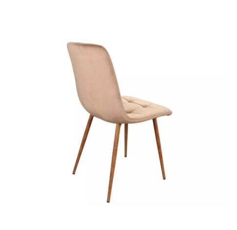 Стул SIGNAL MILA D Velvet Bluvel 28 бежевый/дуб