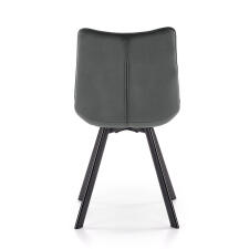 Стул HALMAR K332 серый/черный