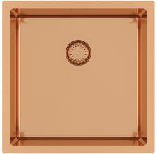 Мойка кухонная AQUASANITA Steel DER 100 X-C copper