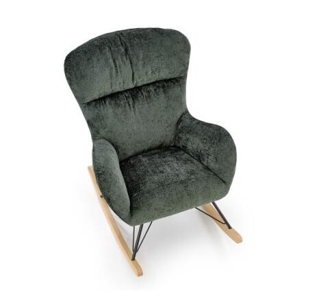 Кресло-качалка HALMAR CASTRO темно-зеленый