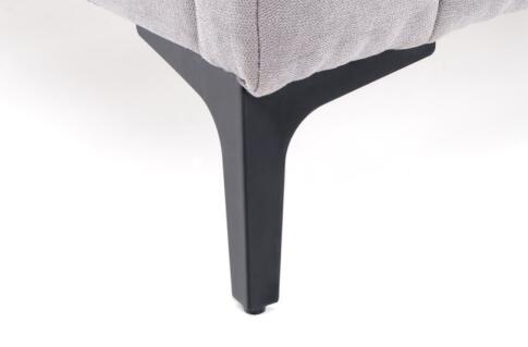 Кровать HALMAR FRANCESCA светло-серый/черный, 160/200