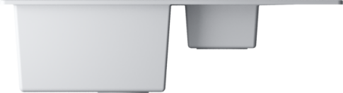 Кухонная мойка Omoikiri Daisen 78-2T WH Tetogranit/белый