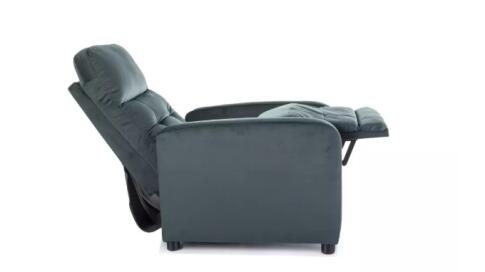 Кресло SIGNAL OTUS Velvet Bluvel 78 раскладное, зеленый