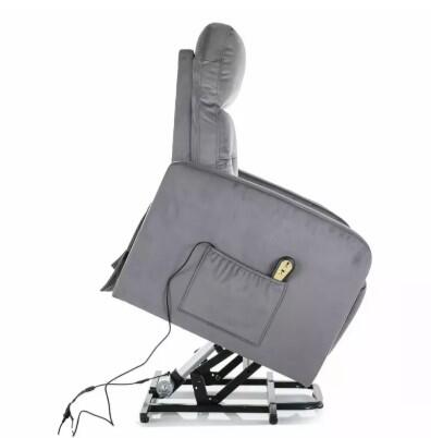 Кресло SIGNAL OTUS II Velvet Bluvel 14 раскладное, темно-серый