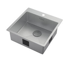 Мойка ZORG ZEROX 51 IF ZURINOX STEEL