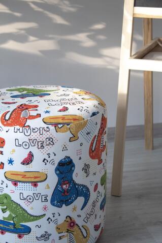 Банкетка Sheffilton KIDS SHT-B12 артикул Б-14 диномикс