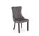 Стул HALMAR ALDA серый/черный