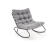 Кресло-качалка HALMAR GATTO серый