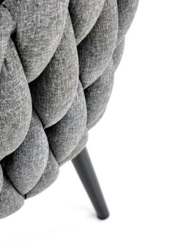 Кресло HALMAR AVATAR серый/черный