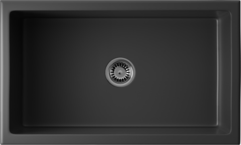 Кухонная мойка из керамики Omoikiri Mikura 76-BL Natceramic/черный