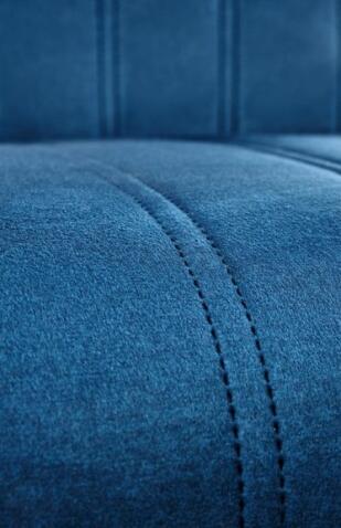 Стул HALMAR DIEGO 3 Monolith 77 синий/дуб медовый