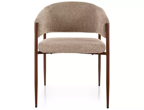 Стул SIGNAL AKITA D t.253 бежевый/орех