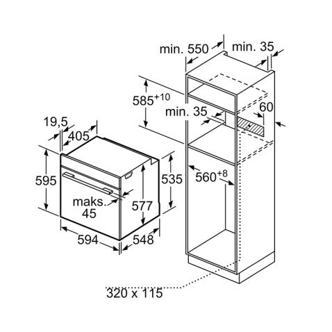 Духовой шкаф SIEMENS HB774G1B1
