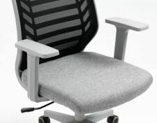 Кресло компьютерное SIGNAL Q-320 черный/серый