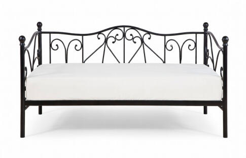 Кровать HALMAR SUMATRA черный, 90/200