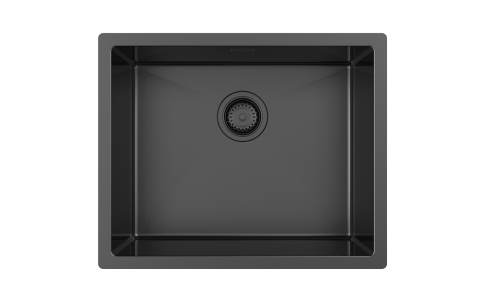 Мойка кухонная AQUASANITA Steel DER 100 L-T graphite