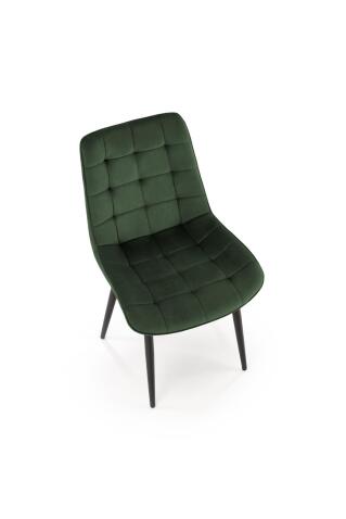 Стул HALMAR GANSO зеленый/черный