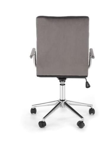 Кресло компьютерное HALMAR GONZO 4 серый/хром