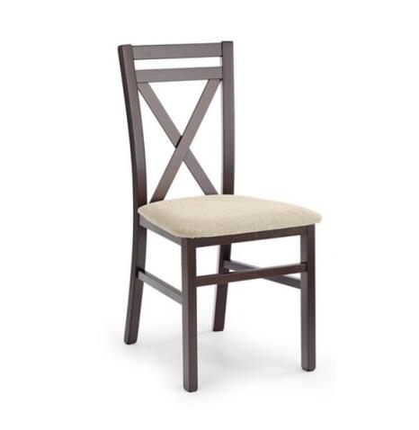 Стул HALMAR DARIUSZ темный орех/Lars 07