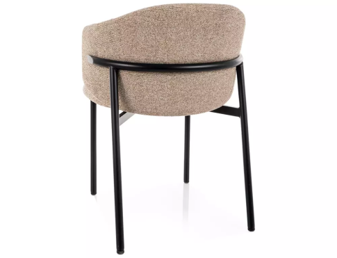 Стул SIGNAL OSAKA t.253 бежевый/черный