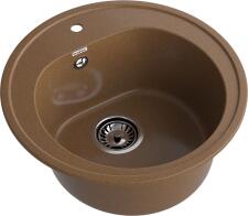 Кухонная мойка GRANFEST RONDO R-510 терракот