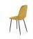Стул HALMAR K417 горчичный/черный