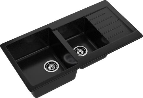 Кухонная мойка GRANFEST PRACTIK P-980KL черный