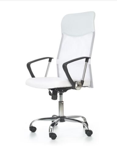 Кресло компьютерное HALMAR VIRE белый/хром