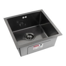 Мойка ARFEKA ECO AR 450*450 BLACK PVD NANO DECOR MILLET GRAINS Мойка ARFEKA ECO AR 450*450 BLACK PVD NANO DECOR MILLET GRAINS