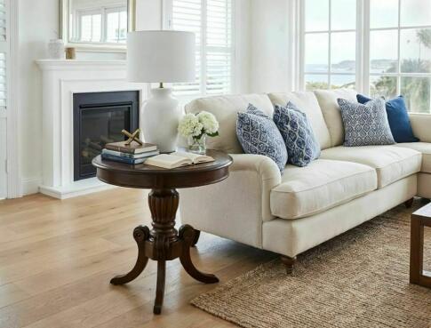 Стол журнальный SIGNAL NEVADA D темный орех/темный орех