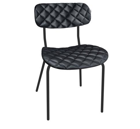 Стул Sheffilton SHT-S85М-C12 артикул СТ-205 черный/черный муар