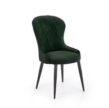Стул HALMAR K366 темно-зеленый/черный