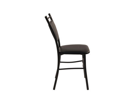 Стул ВВР Мажор Черный/черный, экокожа