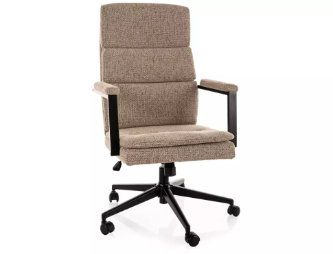 Кресло компьютерное SIGNAL Q-090 Noelle 33 темно-бежевый/черный