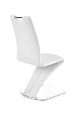 Стул HALMAR K188 белый/хром Стул HALMAR K188 белый/хром