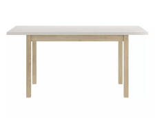 Стол обеденный SIGNAL ADAM кашемир/дуб кремона 90-125/65