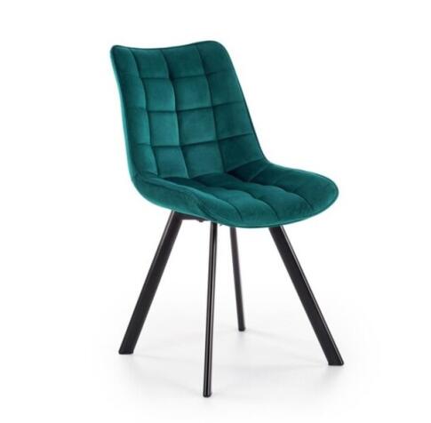 Стул HALMAR K332 бирюзовый/черный