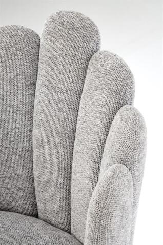 Стул HALMAR K552 серый/черный