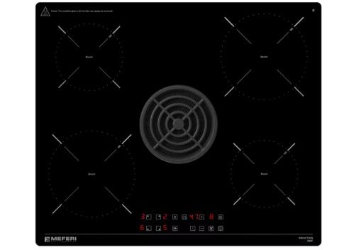 Варочная панель индукционная с вытяжкой MEFERI XSMART60BK POWER