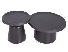 Комплект SIGNAL RODOS (2 стола журнальных) черный/черный