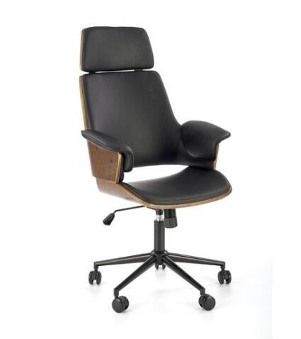 Кресло компьютерное HALMAR WEBER ореховый/черный